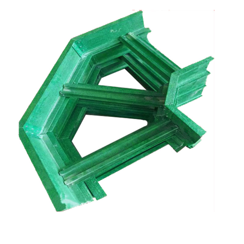 梯級(jí)式玻璃鋼電纜橋架彎通