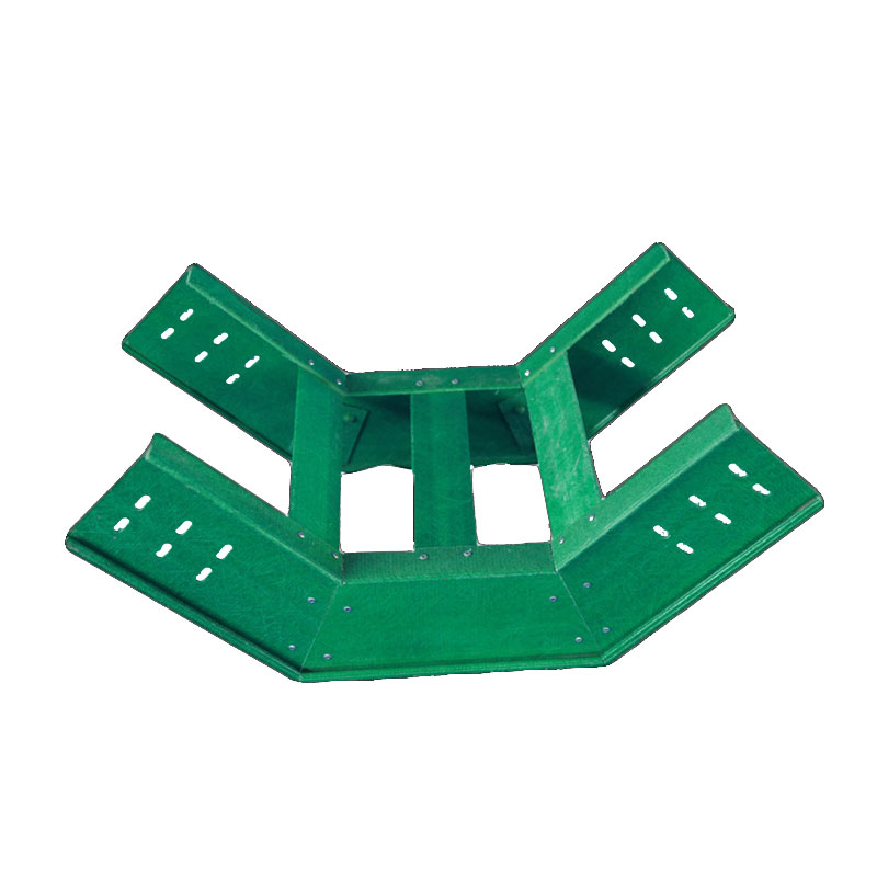 梯級(jí)式玻璃鋼電纜橋架彎通