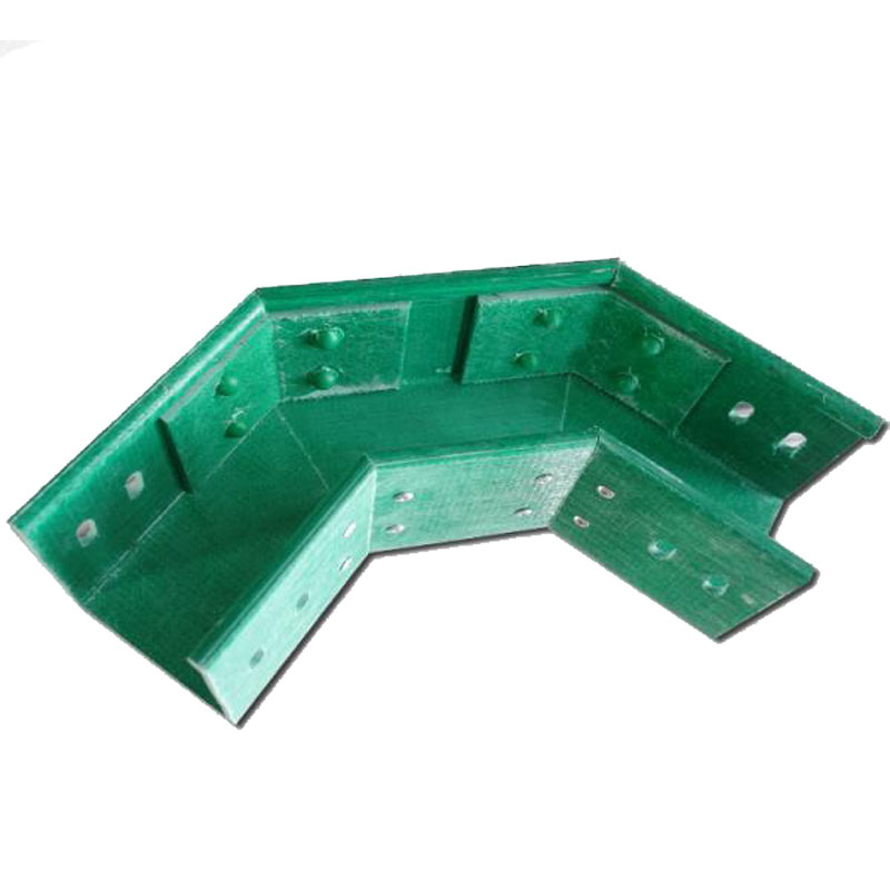 槽式玻璃鋼電纜橋架彎通